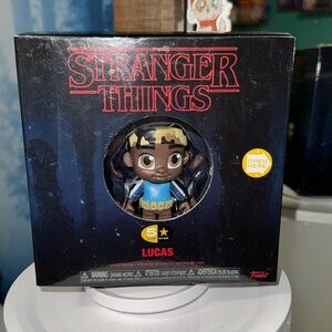 🔮5/$25✨Stranger Things Funko Lucas Vinyl Figure
